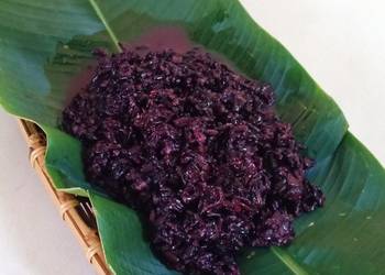 Resep Baru Tape Ketan Hitam Manis tanpa Gula Enak dan Sehat