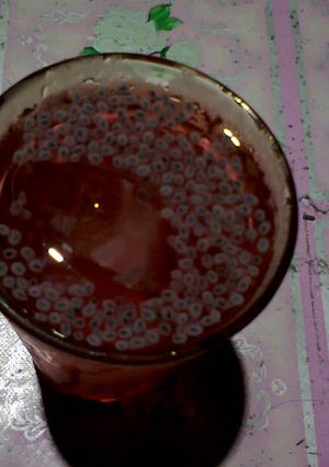 Foto resep Es sirup selasih gampang