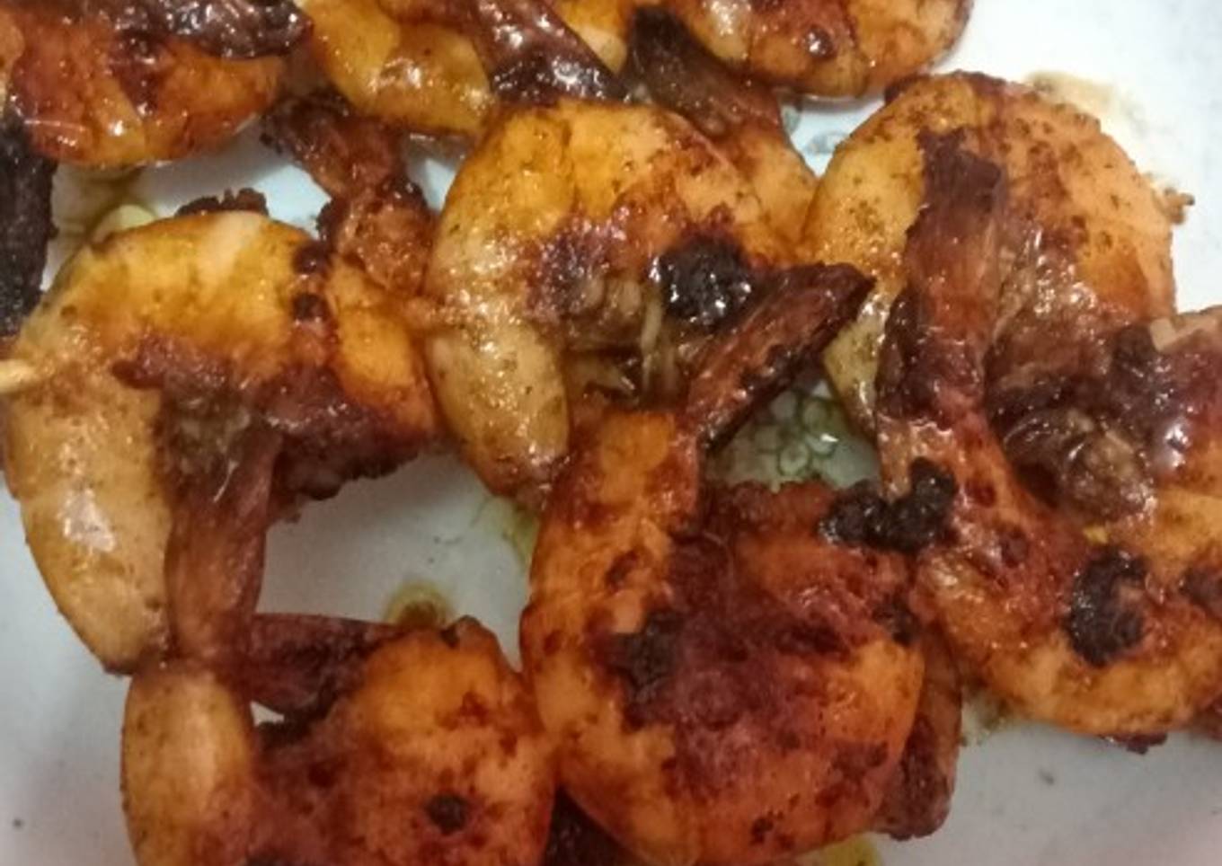 Udang Bakar Teflon