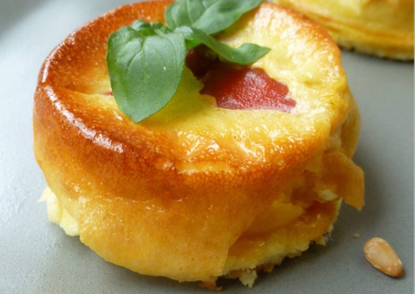 Thermomix Red pepper flans