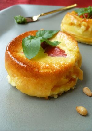 A picture of Thermomix Red pepper flans.