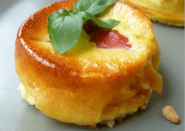 Steps to Make Speedy Thermomix Red pepper flans