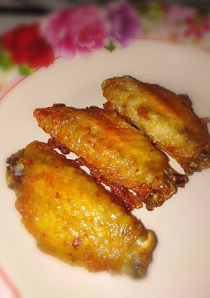 รูปของ ปีกไก่ทอดเอง