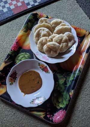 Foto resep Nacireng (nasi aci goreng) tepung kobe putih