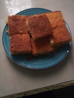 صورة لوصفة بسبوسة لقهوة العشية