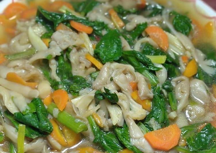 Resep Capcay Jamur Tiram  oleh Dapur Ummi MHF Cookpad