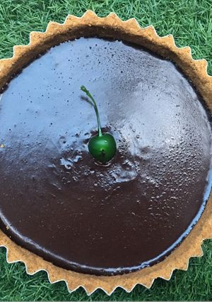 Foto resep Unbaked Marie Chocolatos Pie