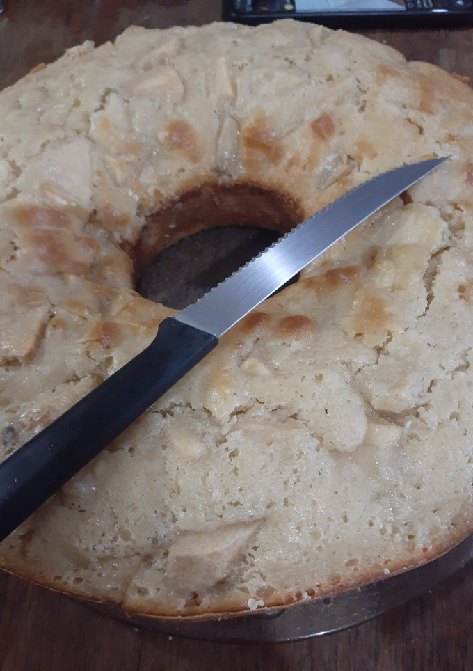 Una foto de Torta de manzanas