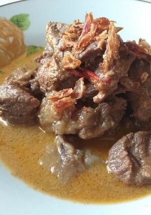 Foto resep Rendang Daging Sapi tanpa Presto