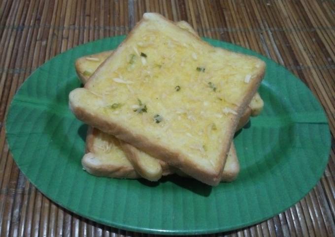 Korean Garlic Cheese Versi Roti Tawar