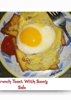 Foto resep French Toast with sunny side