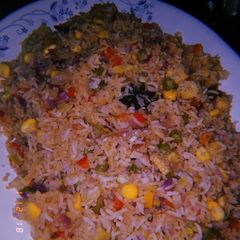 Fried rice A picture of Fried rice.