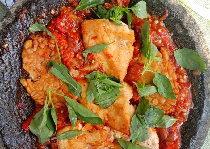 Resep: Tempe Tahu Penyet Wajib Dicoba