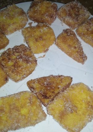Una foto de Leche frita