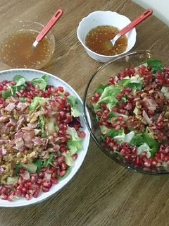 Una foto de Ensalada de acelgas