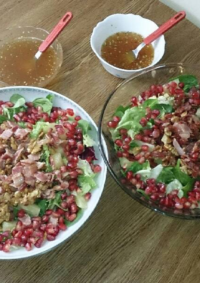 Una foto de Ensalada de acelgas