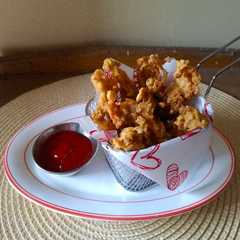 A picture of Jamur Enoki Goreng Crispy.