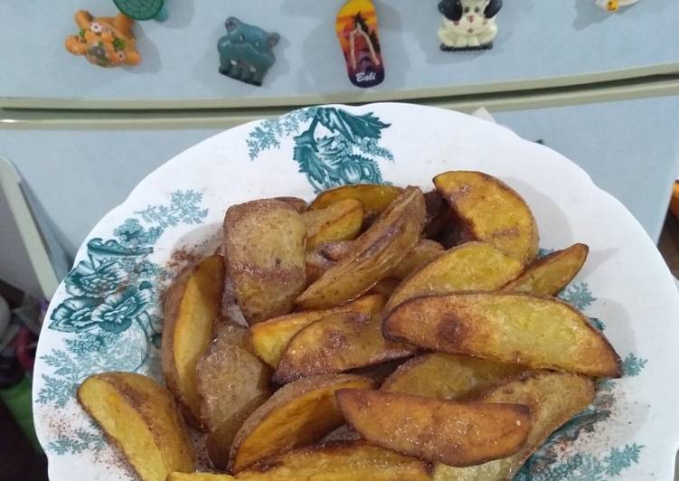 Bagaimana Membuat Potato wedges, Bisa Manjain Lidah