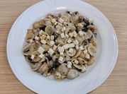 Una foto di pasta tofu