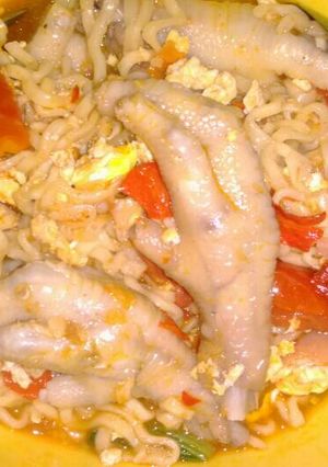 Foto resep Seblak ceker pedas mantappp