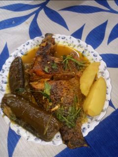 তেলাপিয়া মাছের ঝোল সবজি দিয়ে (telapia macher jhol sabji diye recipe in Bengali) রেসিপির প্রধান ছবি