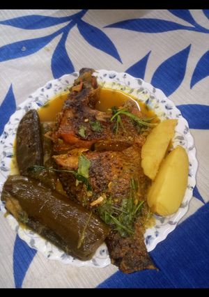 তেলাপিয়া মাছের ঝোল সবজি দিয়ে (telapia macher jhol sabji diye recipe in Bengali) রেসিপির প্রধান ছবি