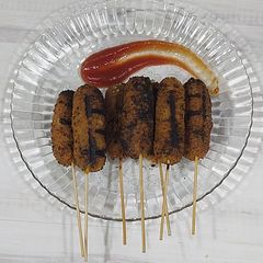 Grilled Vegetable kebab A picture of Grilled Vegetable kebab.