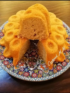 عکسی از دستور کیک سیب و دارچین