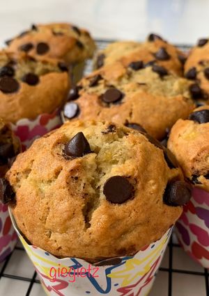 Foto resep Muffin Pisang (Tanpa Mixer)