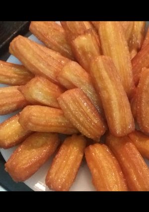 صورة لوصفة بلح الشام الخطير والمقرمش بالعسل او القطر