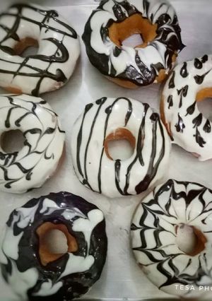 Foto resep Donat Toping cokelat