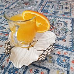 A picture of Fresh orange juice.
