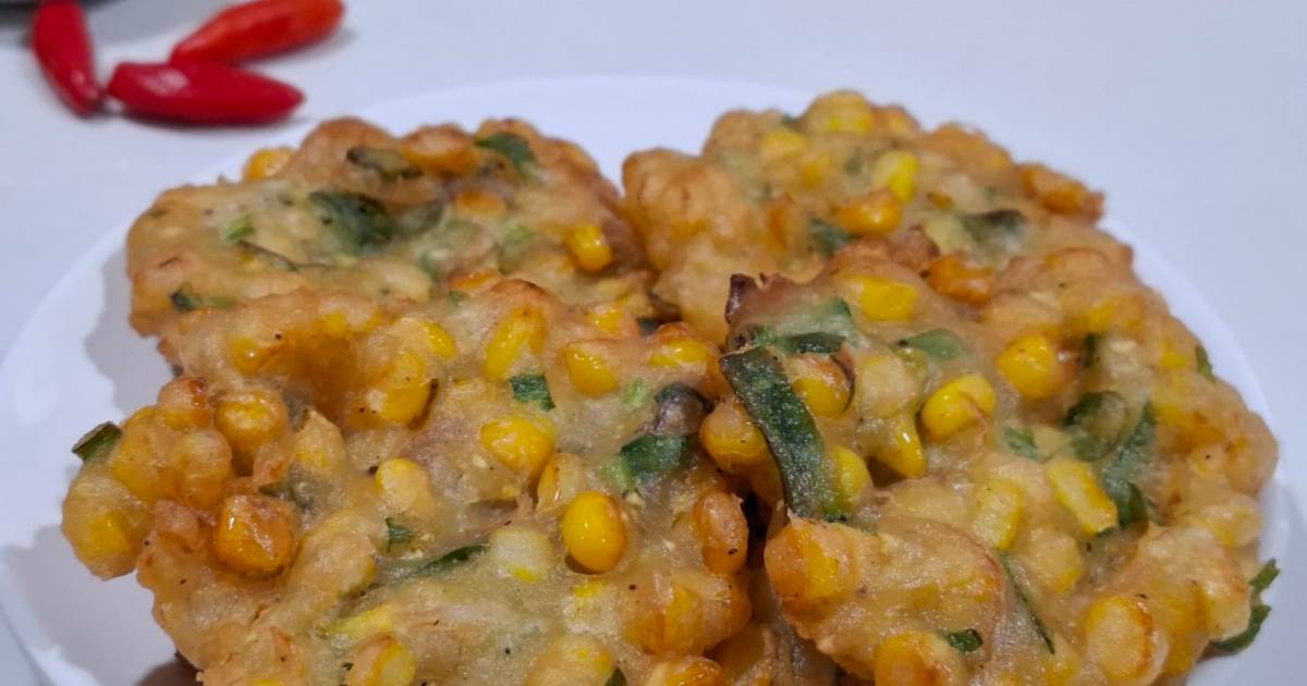 Resep bakwan Jagung Manado Dengan Bahan Sederhana