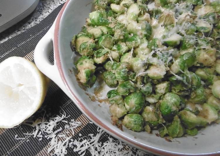 A side dish of Brussels Sprouts