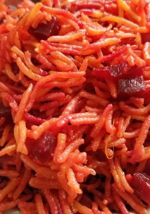 பீட்ரூட் ரைஸ் செய்முறை முக்கிய புகைப்படம்