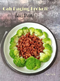 Foto resep Cah brokoli daging saus tiram