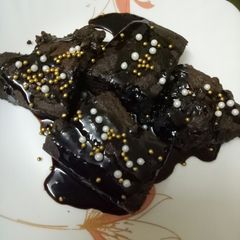 Chocolate brownie 😋😋 A picture of Chocolate brownie 😋😋.