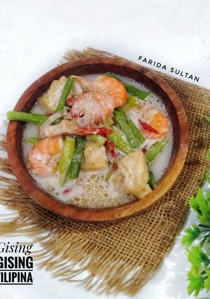 Foto resep Gising Gising (Kacang Panjang Masak Santan ala Filipina)