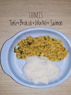 Foto resep Mpasi Tumis Sayuran Salmon