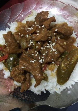 Foto resep Oseng daging sapi