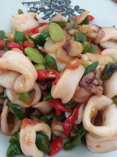 Foto resep Cumi Pete Cabe Lengkap