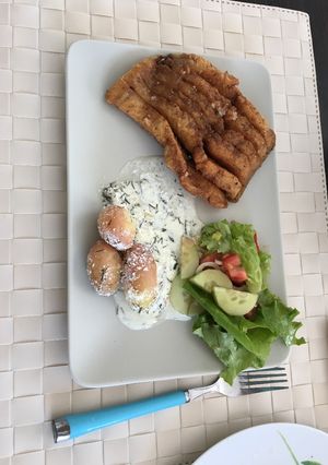 Filézett amúr rántva recept fotója