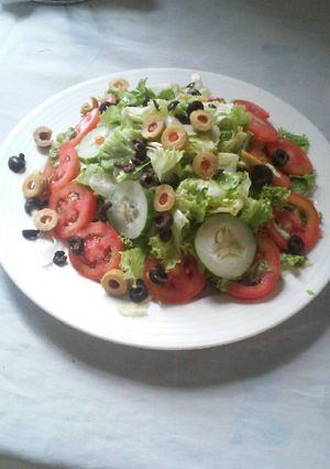 Una foto de Ensalada primavera