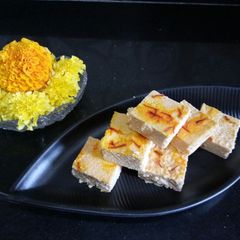 Kesari Curd Sandesh A picture of Kesari Curd Sandesh.