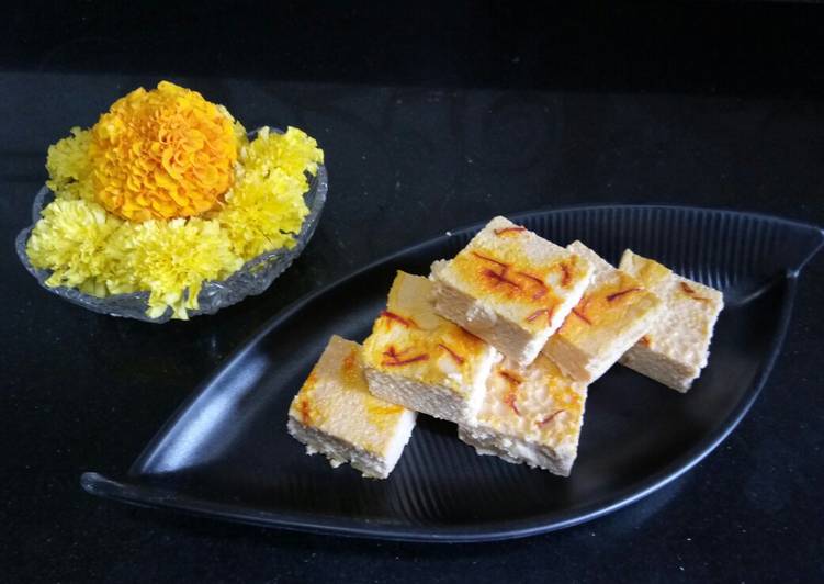 Kesari Curd Sandesh