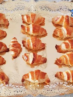 Una foto de Crusanes rellenos de jamón y queso