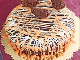 Tarta de Brownie de chocolate con nueces