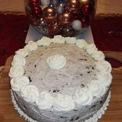 A picture of Oreo Cake (without eggs).
