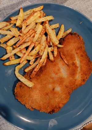 Una foto de Cachopo de ternera con jamón serrano y queso