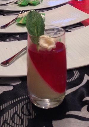 Hình của món Panna Cotta.